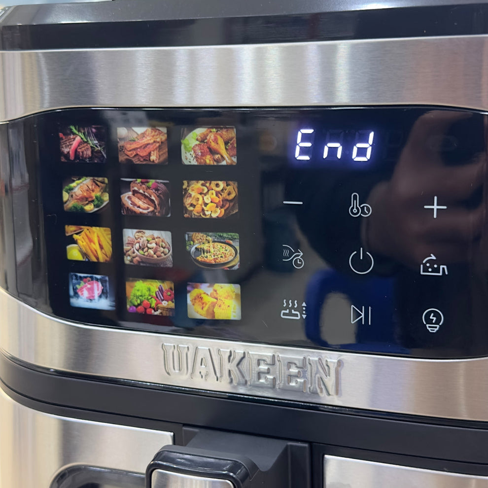 Uakeen Digital Double Heating Air Fryer 10L Capacity ZL-1709 PLUS