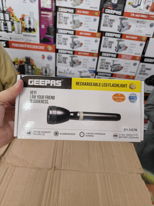 Geepas 3827 Flashlight torch Original Product + 2-Year Local Warranty