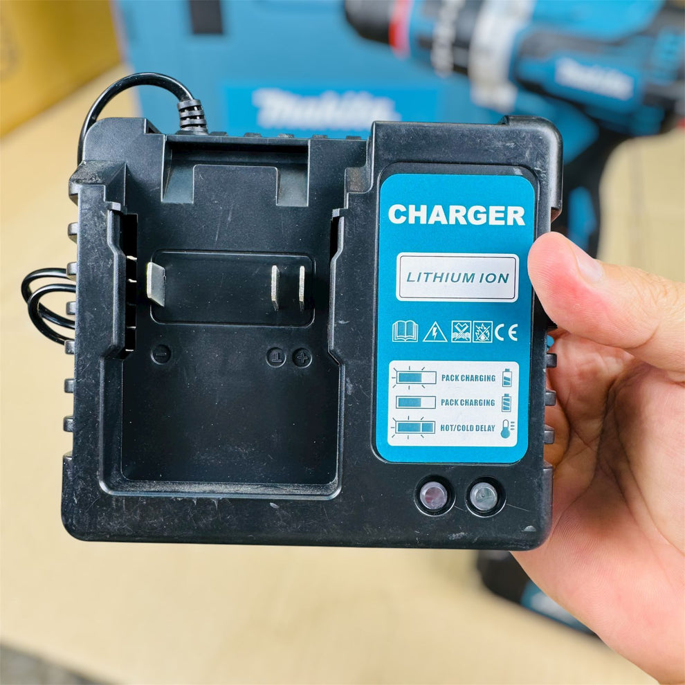 Makita brushless commercial drill machine with Dual Batteries
