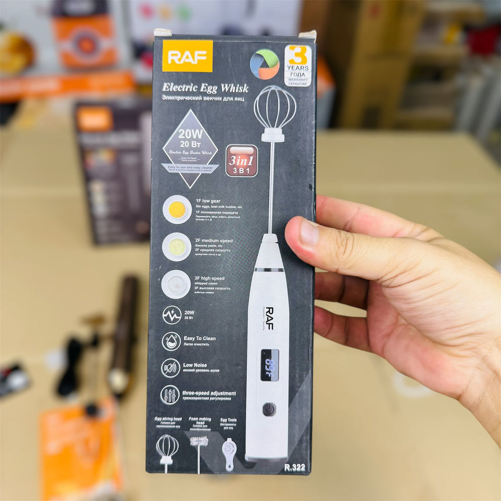 Raf 2 in 1 milk coffee Frother and egg whisker