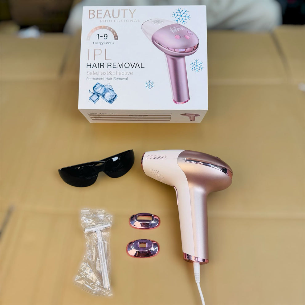 Beauty professional IPLS laser hair removal