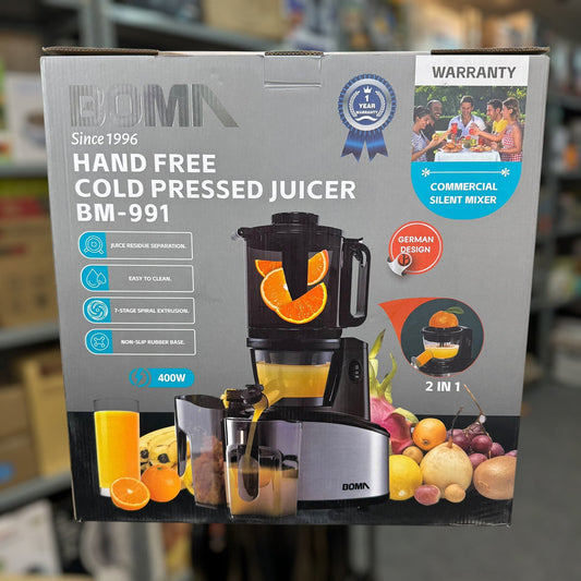 Boma 2 in 1 slow juicer & citrus ( full mouth Juicer)