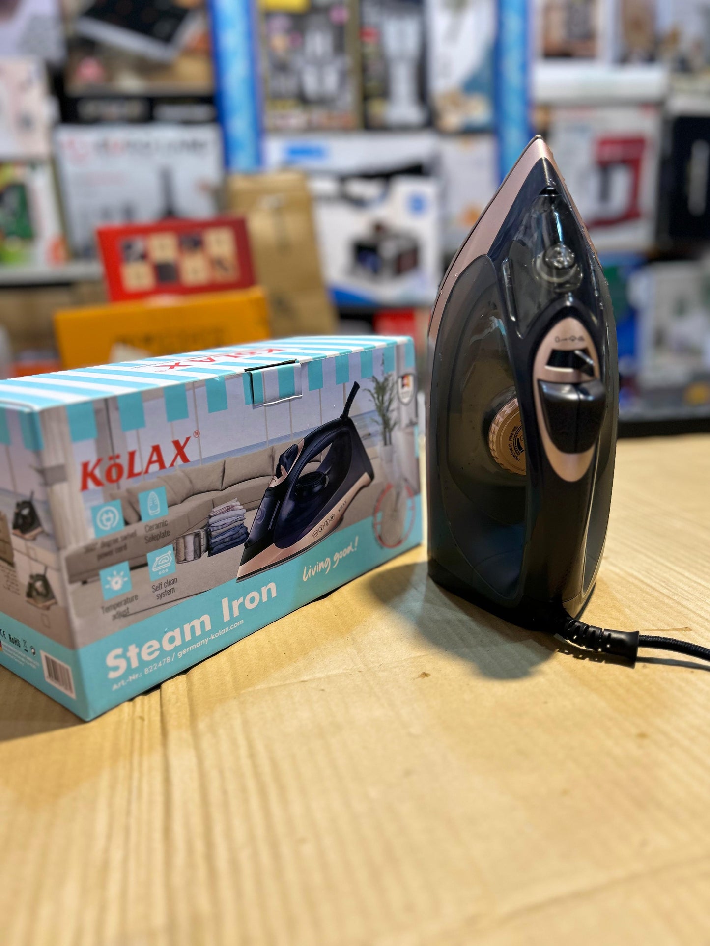 KOLAX Germany 🇩🇪 Steam iron 
#kolaxiron