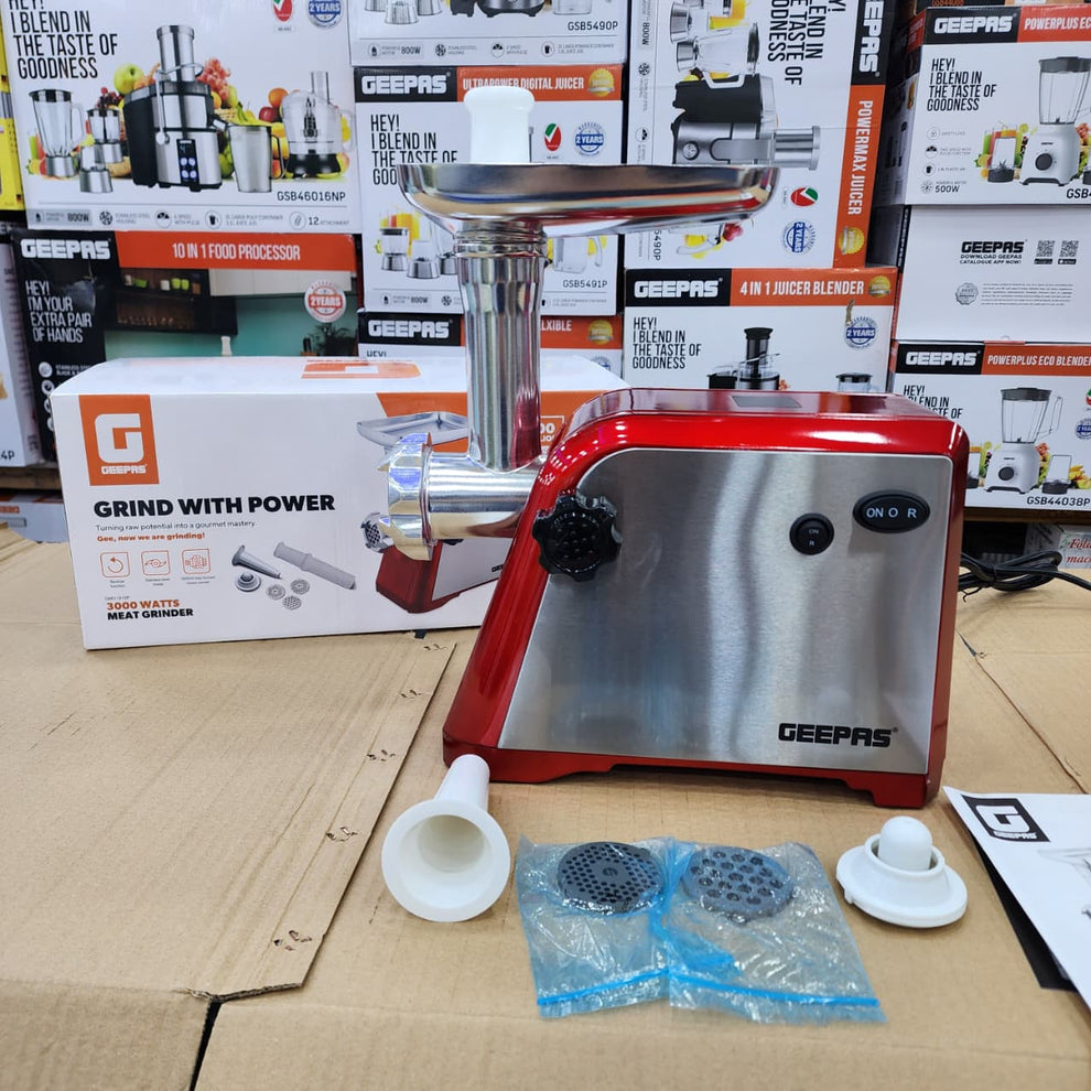 Geepas meat grinder gmg 1910 P [2 year warranty]