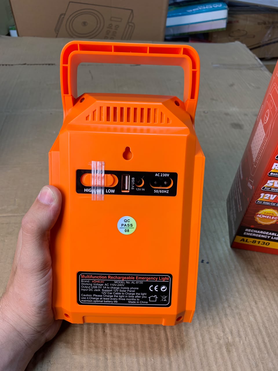 Rechargeable Emergency Light . AL8130
