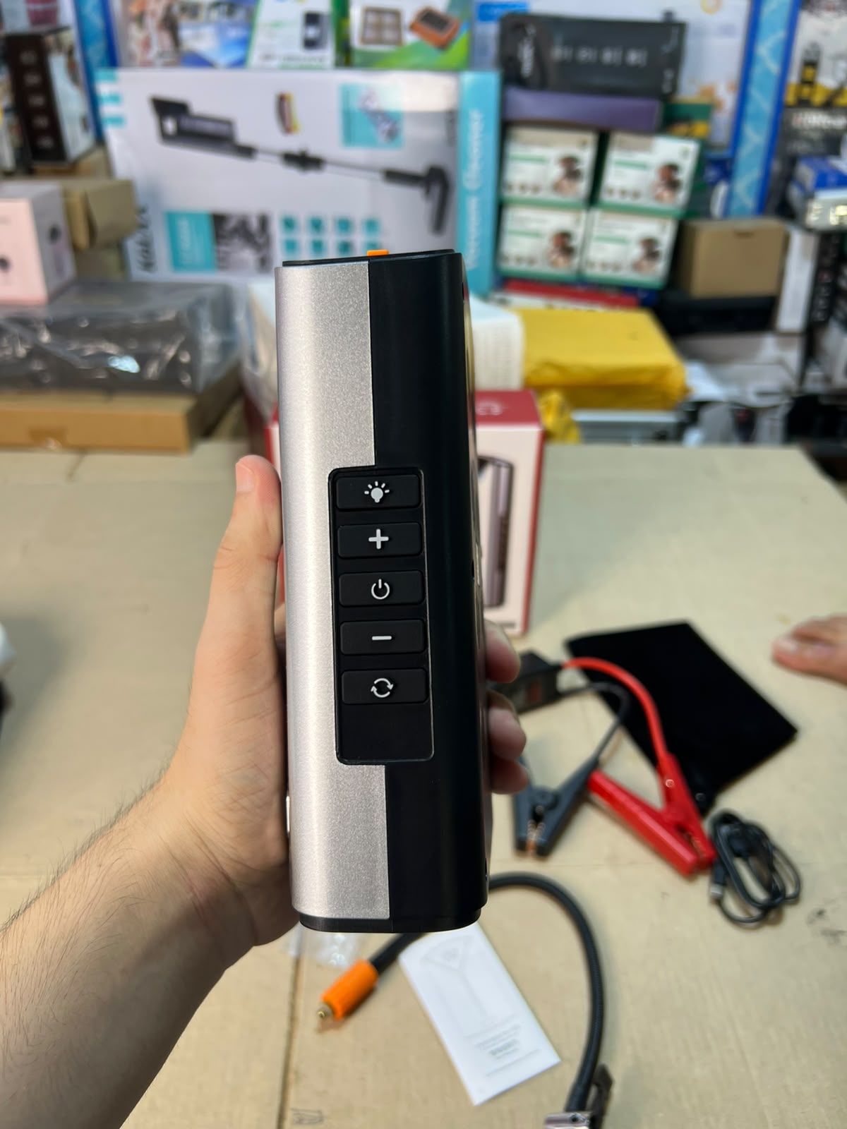 Portable Air Compressor – Emergency Car Tire Inflator with Digital Display MY03