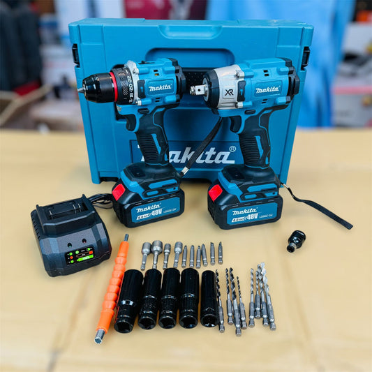 Makita 2in1 drill & impact 30 pcs set