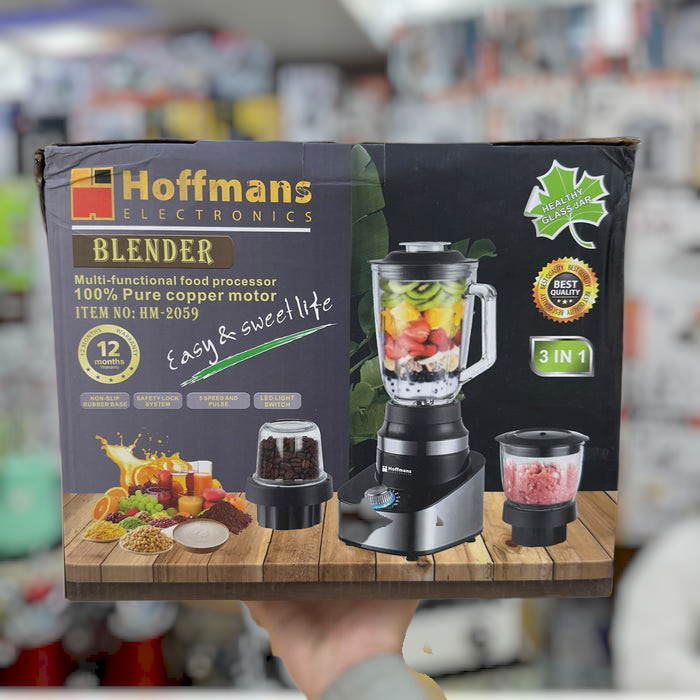 Hoffmans 3 in 1 Multifunctional Electric Blender HM-2059