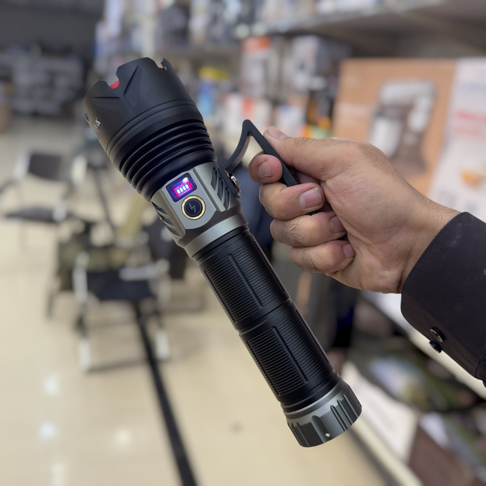 Coba Aluminum Alloy Strong Light Flashlight Torch CB-G648