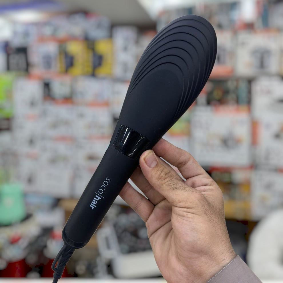 SOCO 3 in 1 straightener brush NC001