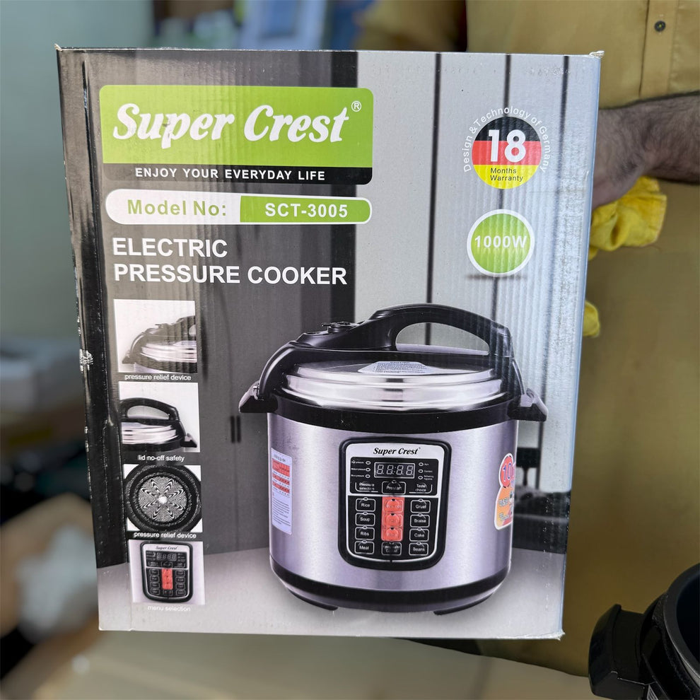 Super crest 10 in 1 6L electric pressure cooker M SCT3005