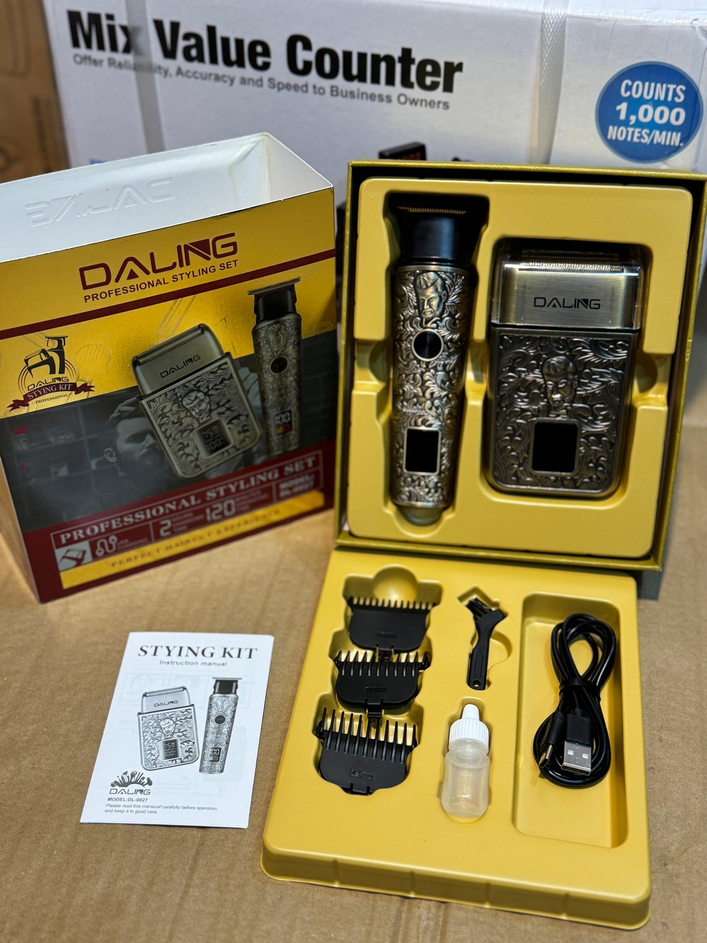 DALING 2in1 trimmer and shaver Haggai quality