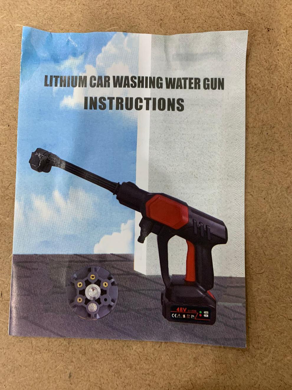 Pressure washer 48v