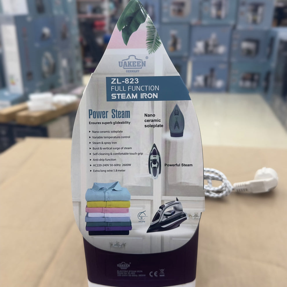 UAKEEN Electric Steam Iron Zl-823
