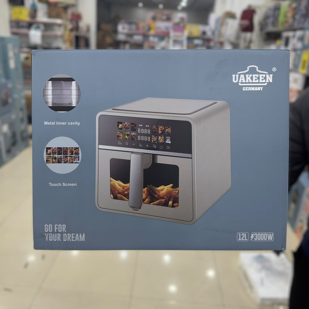 Uakeen Digital Air Fryer 12 Litre Capacity ZL-1713