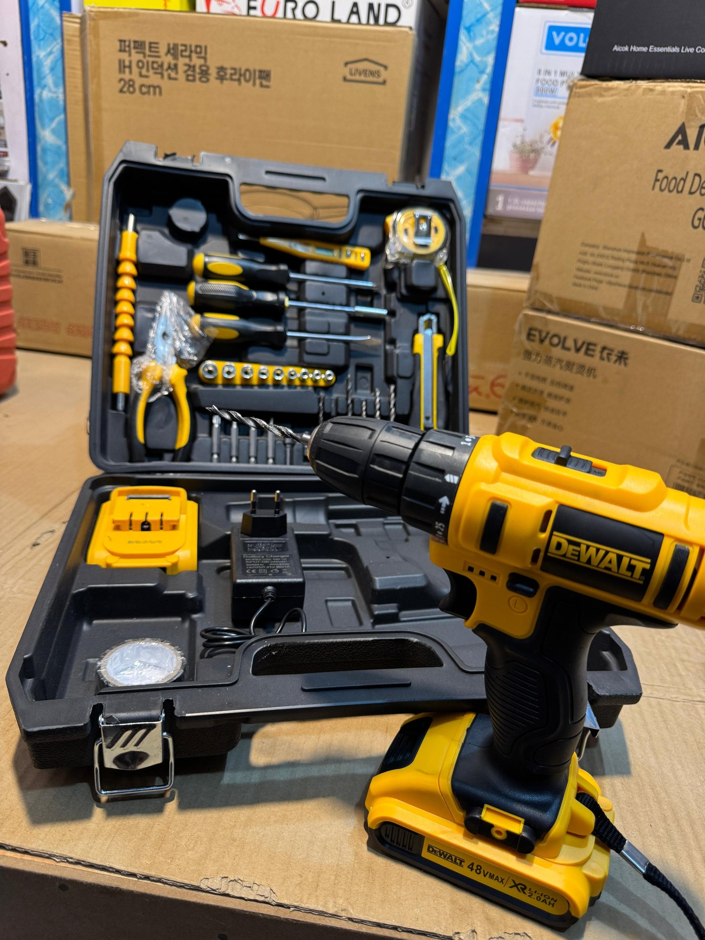 DeWALT 48v drill set