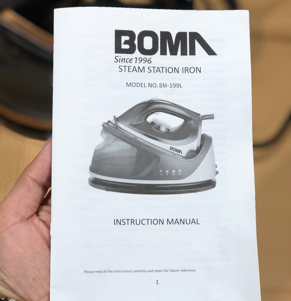 Boma Steam station Iron BM-199LBoma Steam station Iron BM-199L