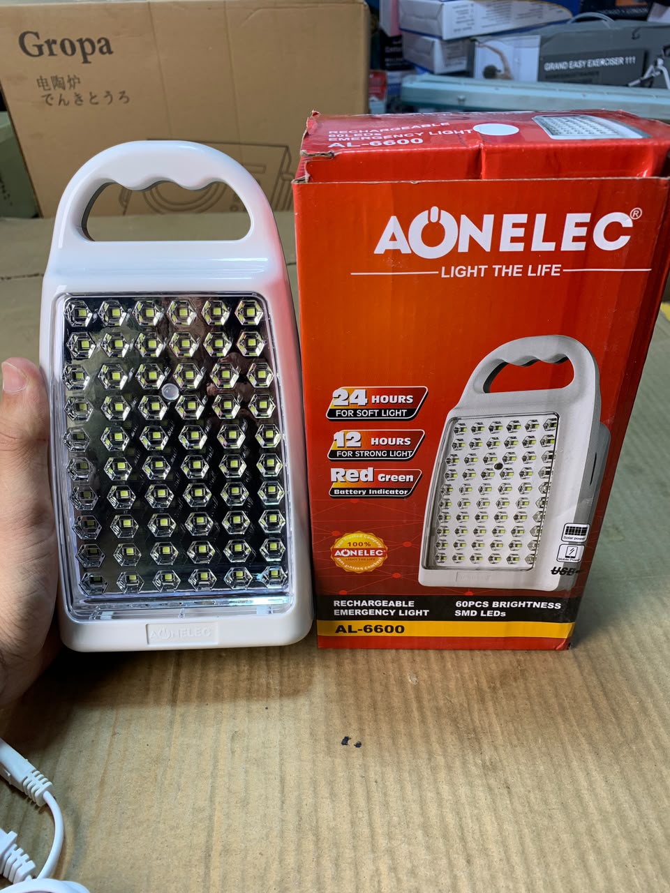 Rechargeable Emergency Light. AL-6600