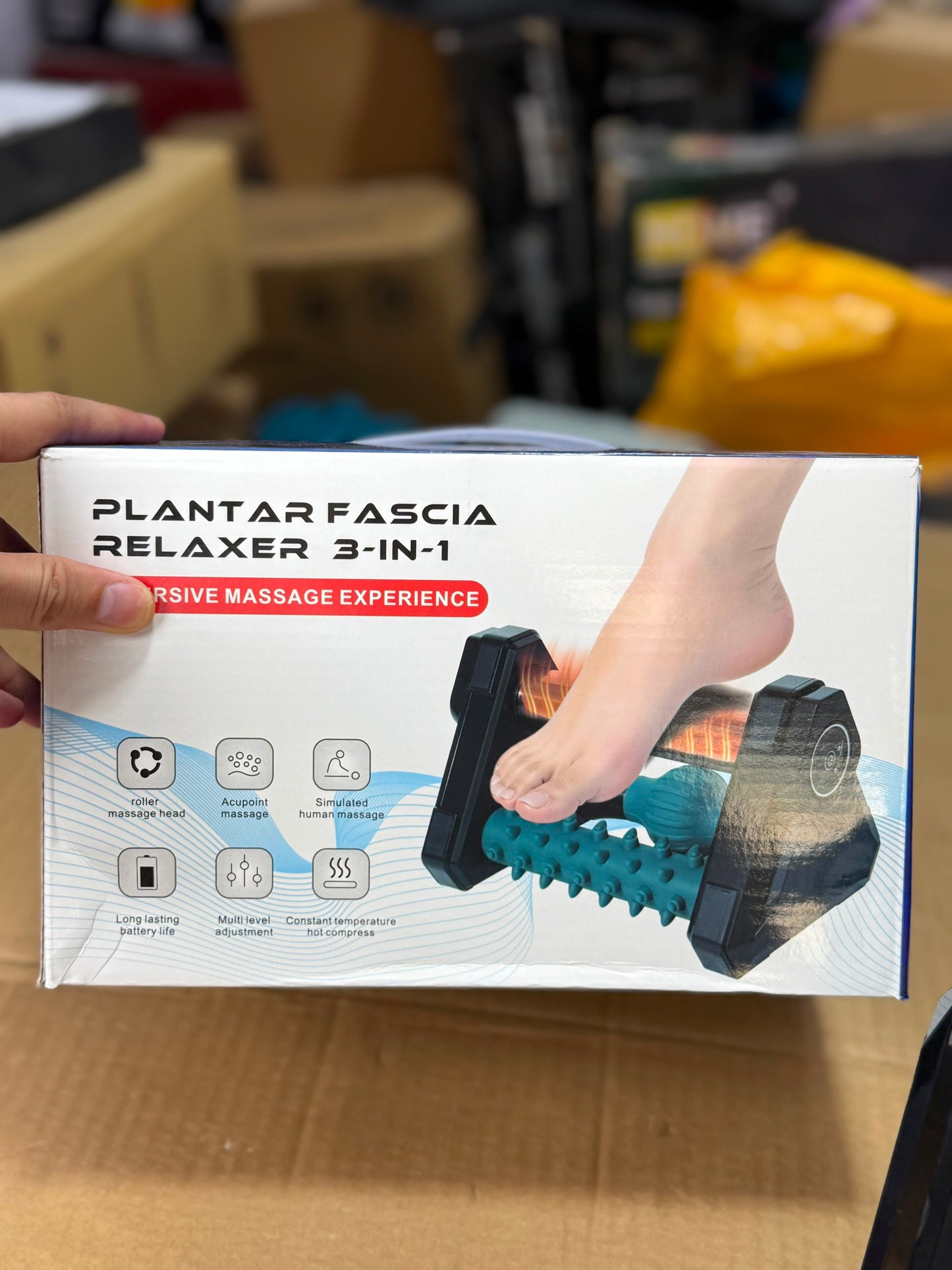 Plantar fascial relaxer 3/1 foot massager modal LKL0158