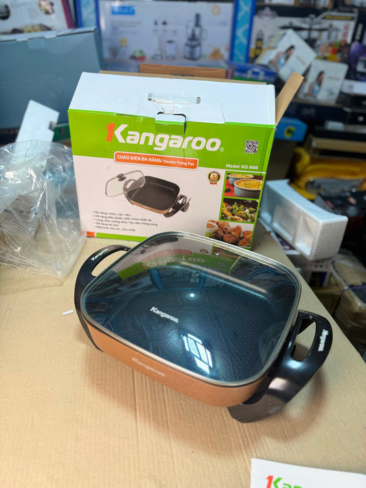 Kangaroo KG-666 Electric Frying PanCapacity: Suitable for family-size cooking
Size: Approx. 30 × 30 cm