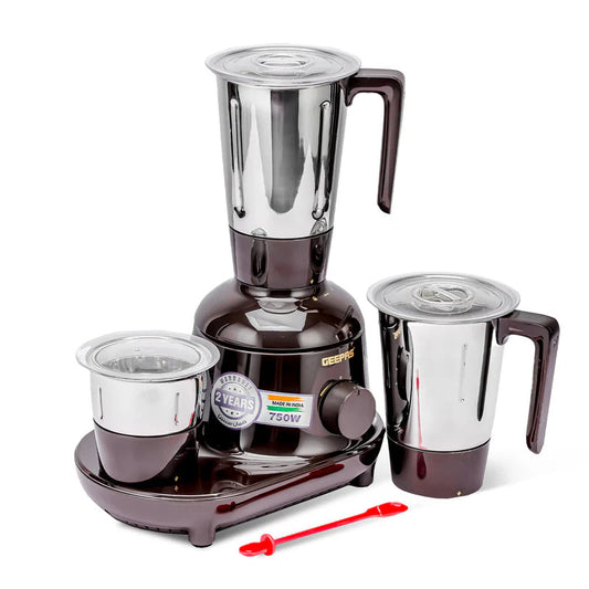 Geepas GSB44086 3-in-1 Mixer Grinder 750W 2 Years Warranty