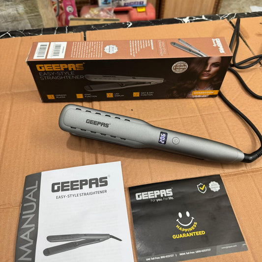 Geepas professional wet & dry hair straightener GHS 86050N