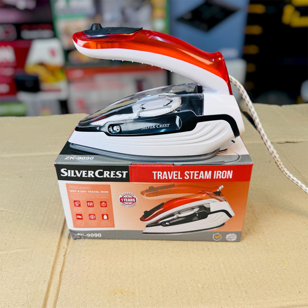 Silver Crest ZK9090 Travel Steam Iron (Foldable, Variable Steam)