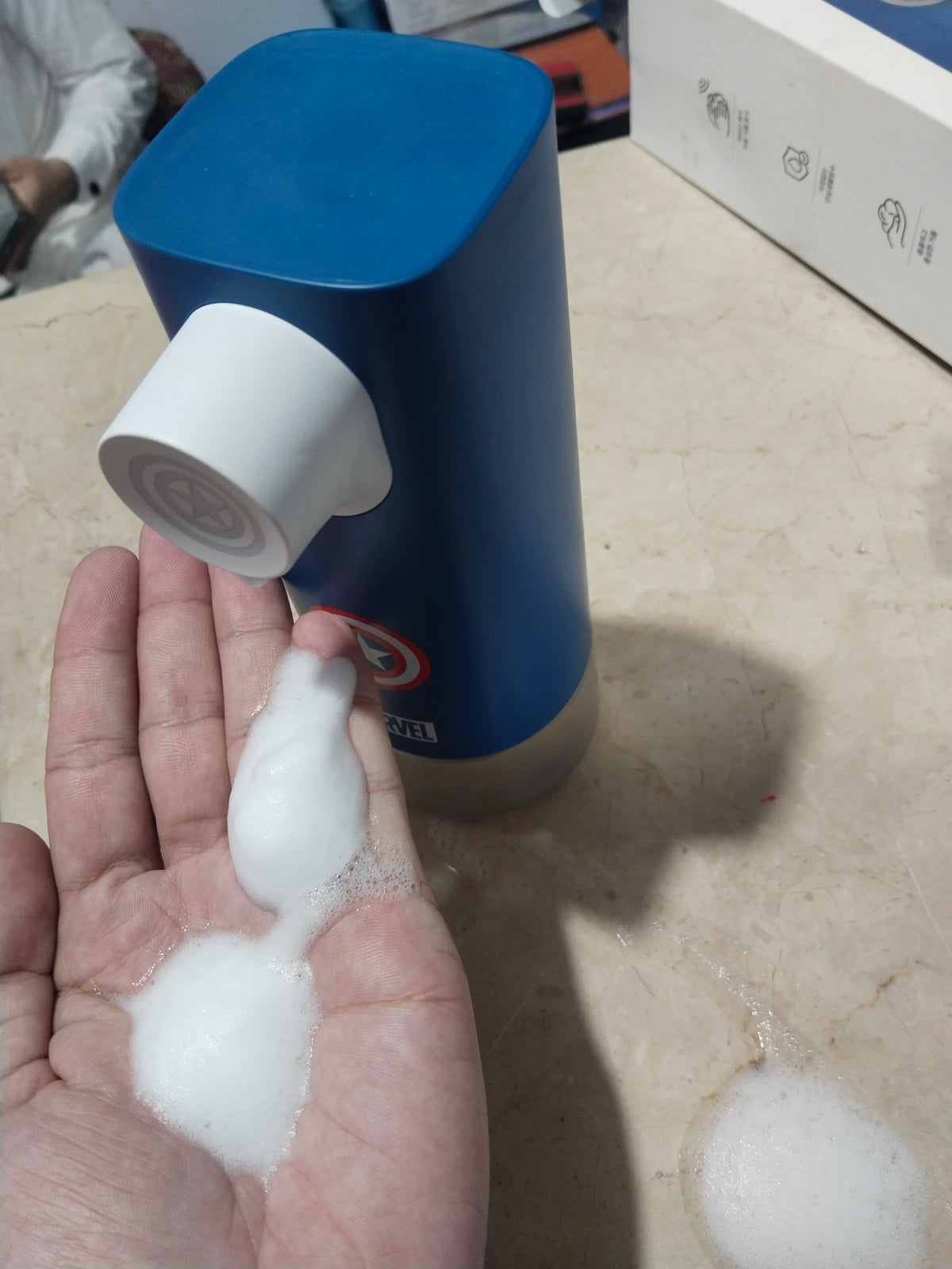 MINISO Auto Soap Dispenser Marvel Edition