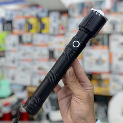 COBA LED Aluminum Alloy Flashlight Torch CB-2074-1