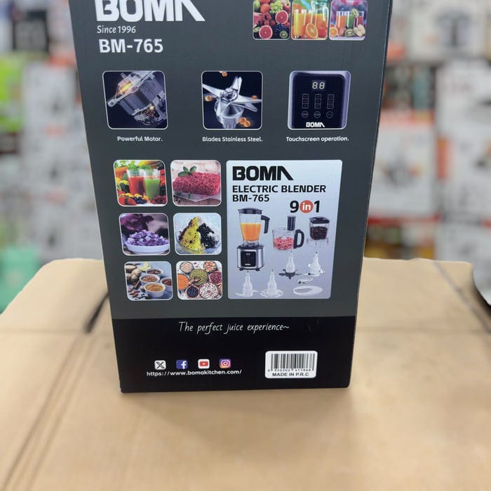 BOMA 9 in 1 multifunction blender chopper set BM_765