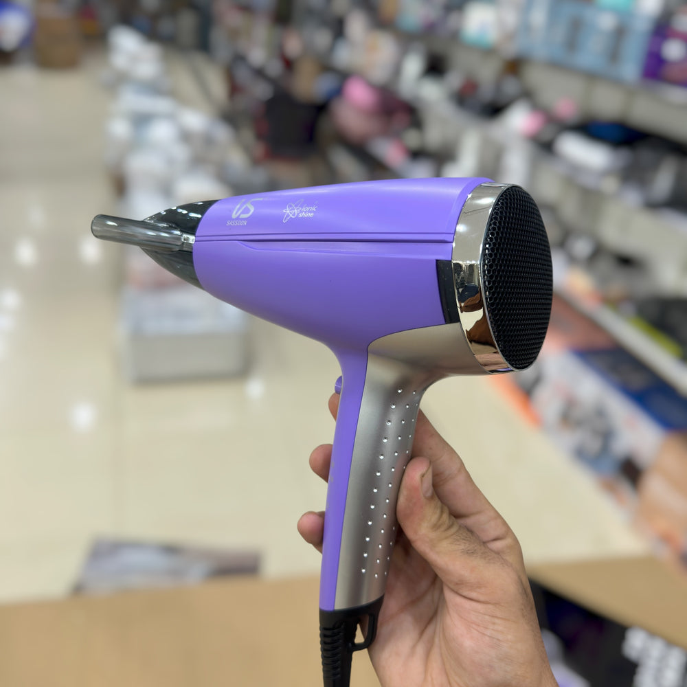 VS Sassoon 1800W Ionic Hair Dryer – 3-Speed & Heat Settings Professional Hair Dryer