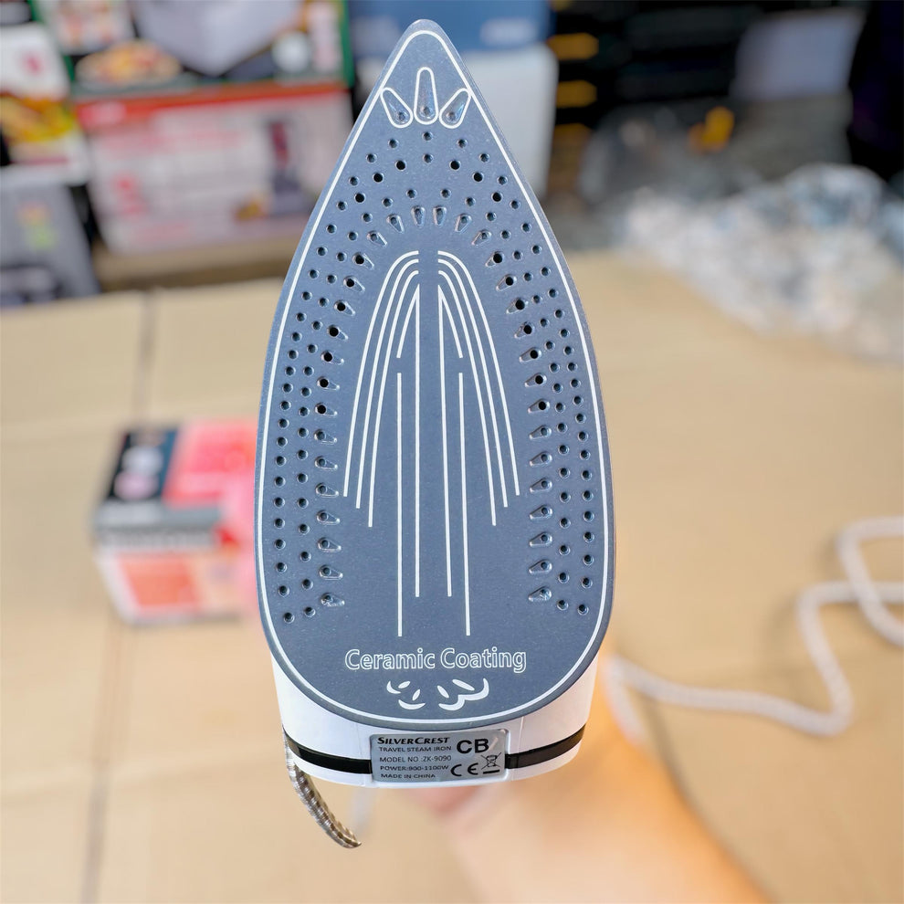 Silver Crest ZK9090 Travel Steam Iron (Foldable, Variable Steam)