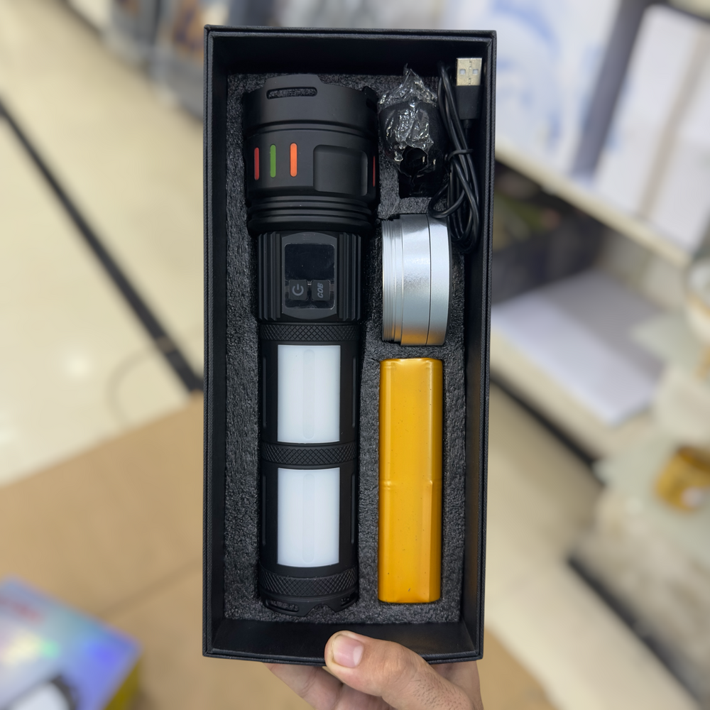 Coba Aluminum Alloy Stronglight Flashlight Torch CB-R18