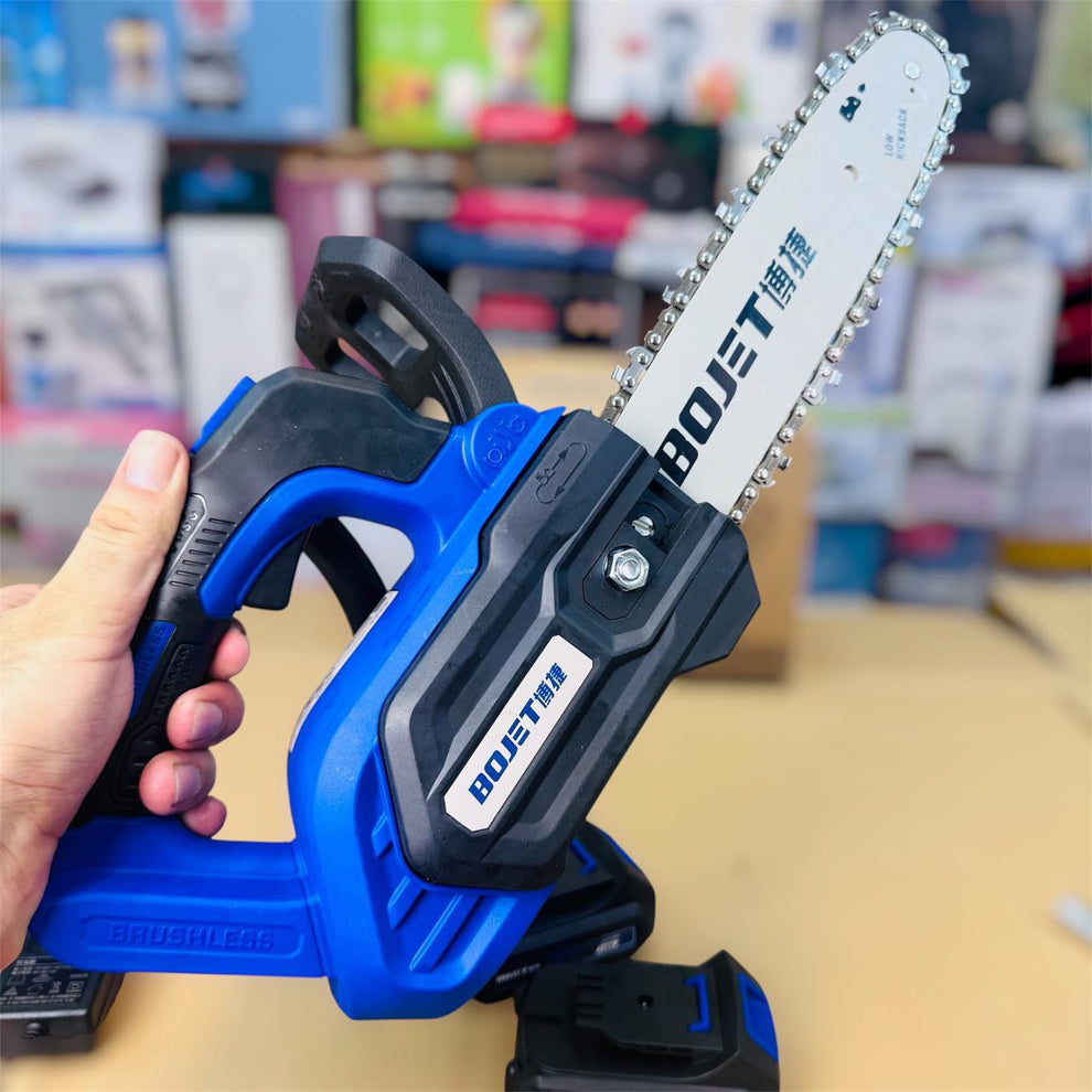 LOT imported BOJET BJ 4372 12 inches chainsaw 2 batteries