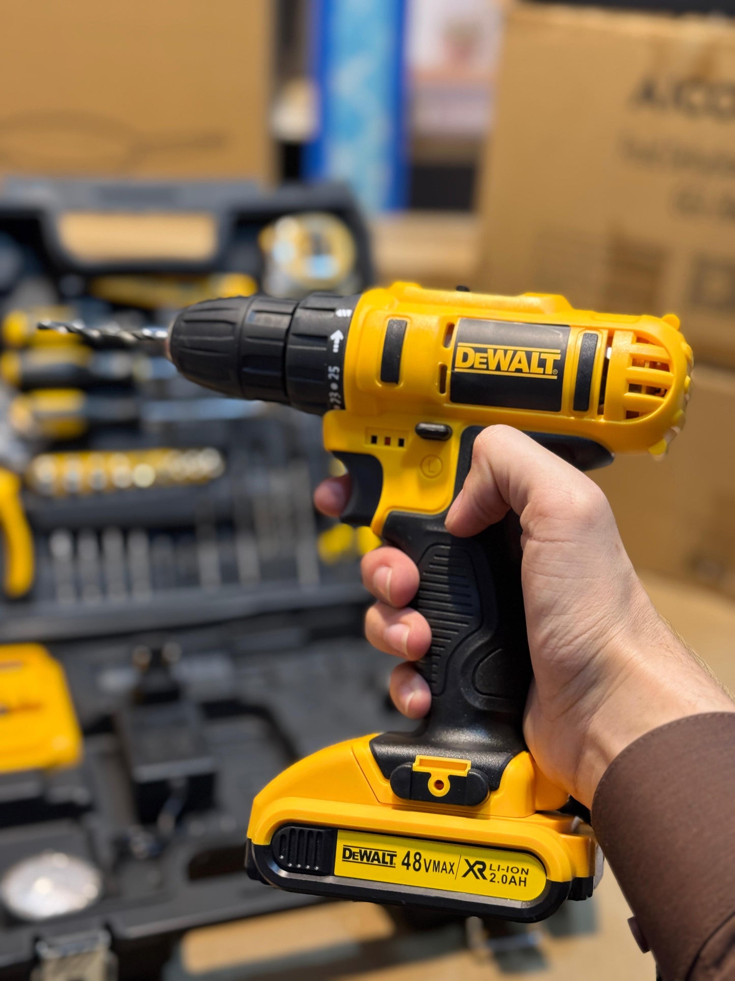 DeWALT 48v drill set