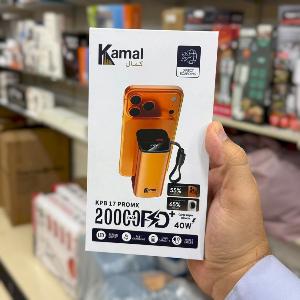 Mini Lithium 20000mAH Kamal Power Bank KBP17 Promax