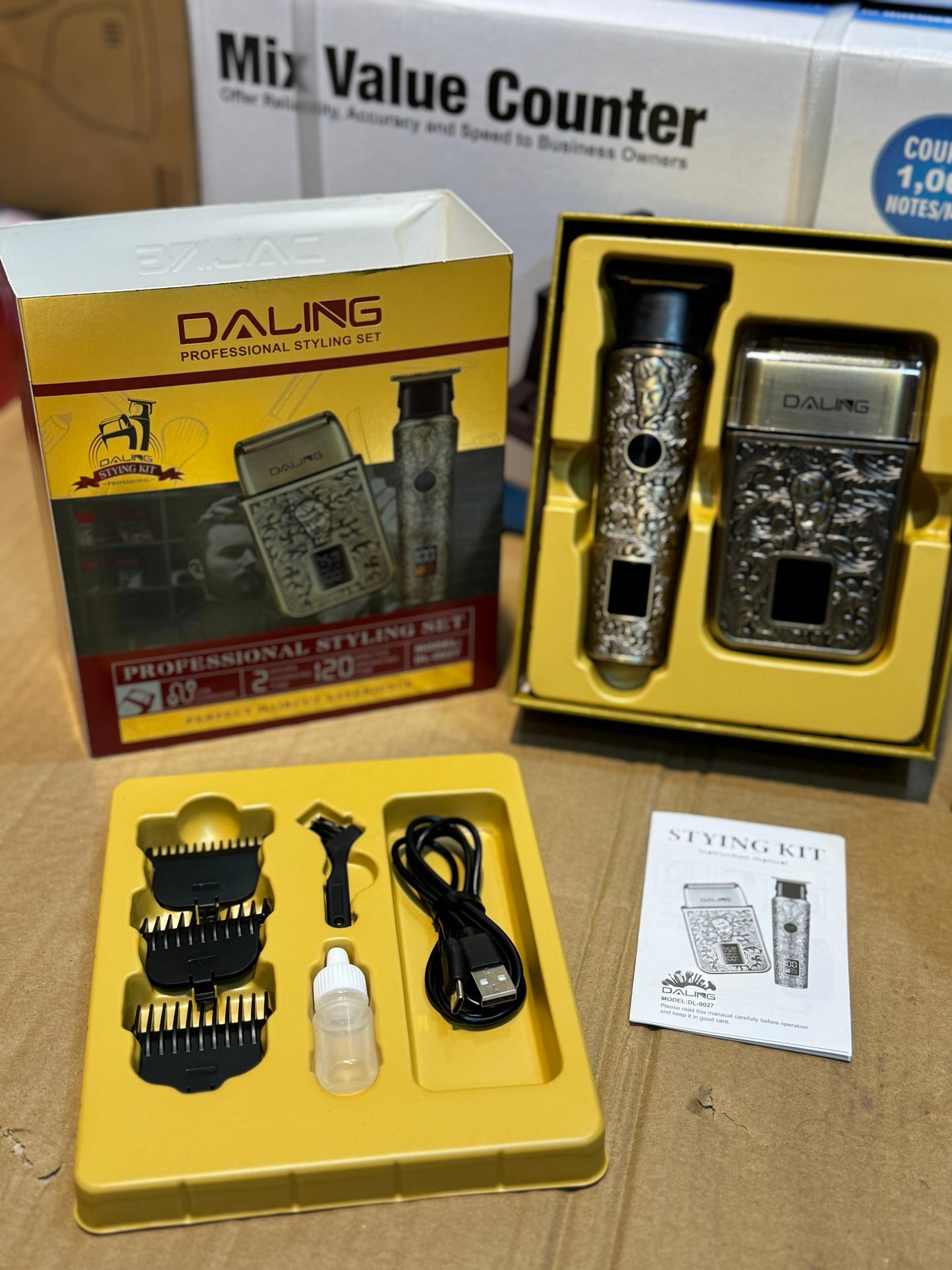 DALING 2in1 trimmer and shaver Haggai quality