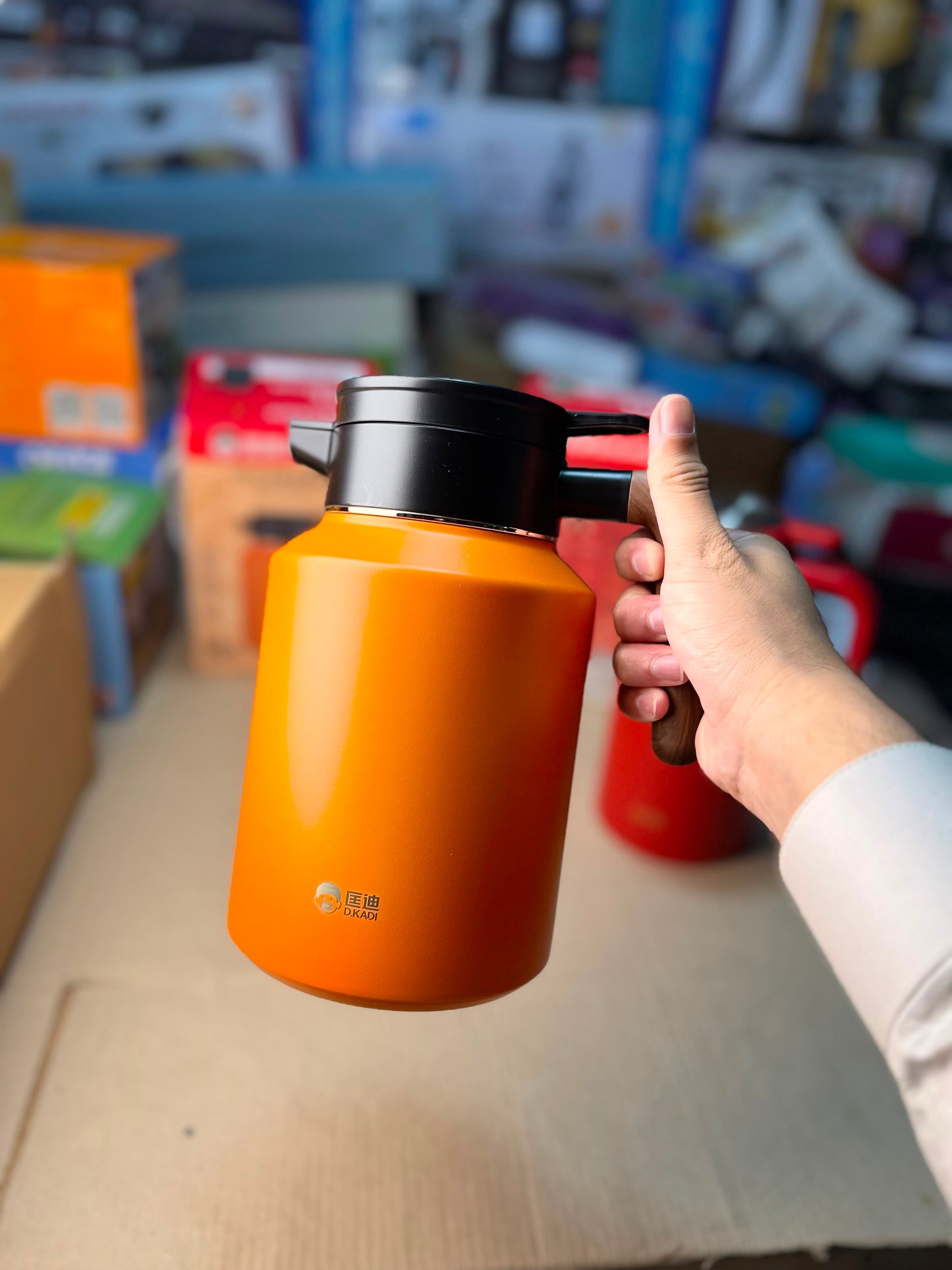 D.KADI 1.9L Stainless Steel Vacuum Thermos Flask