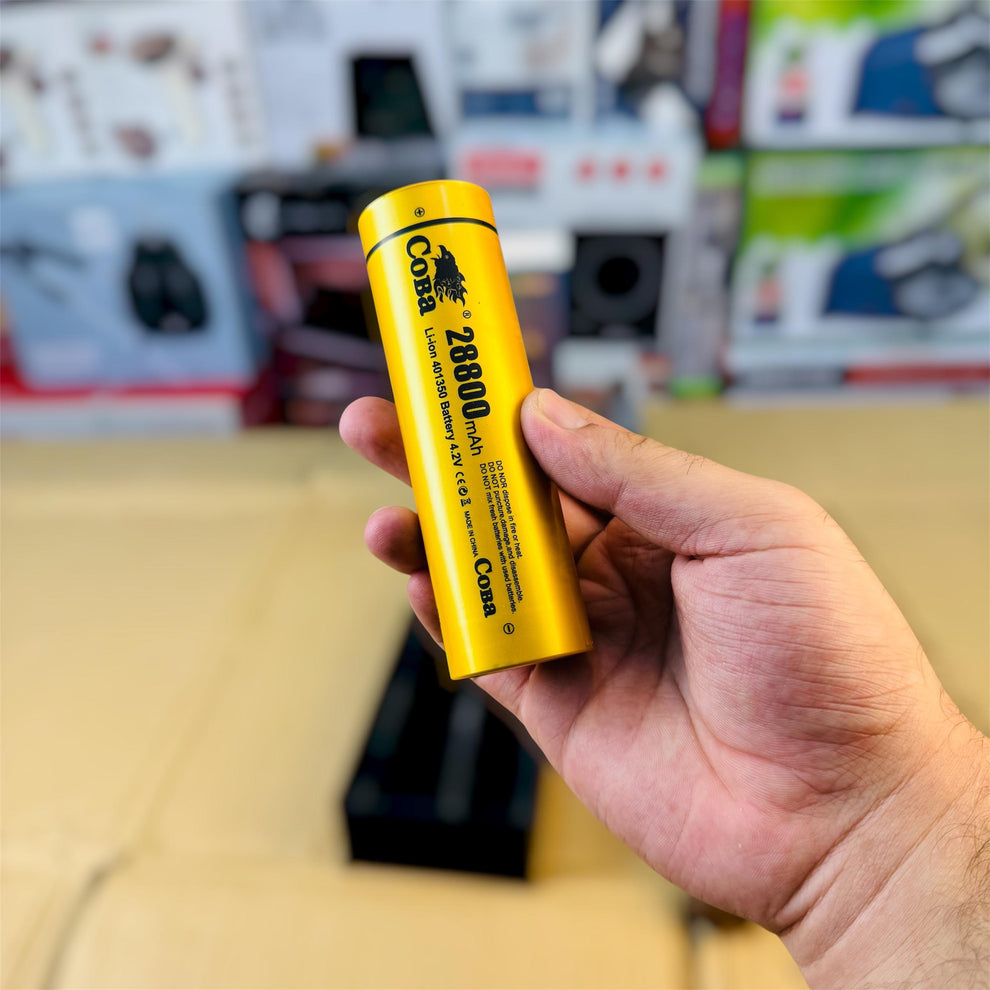 COBA Aluminum Alloy Strong Flashlight – Durable High-Power LED Torch Model CB-G908
