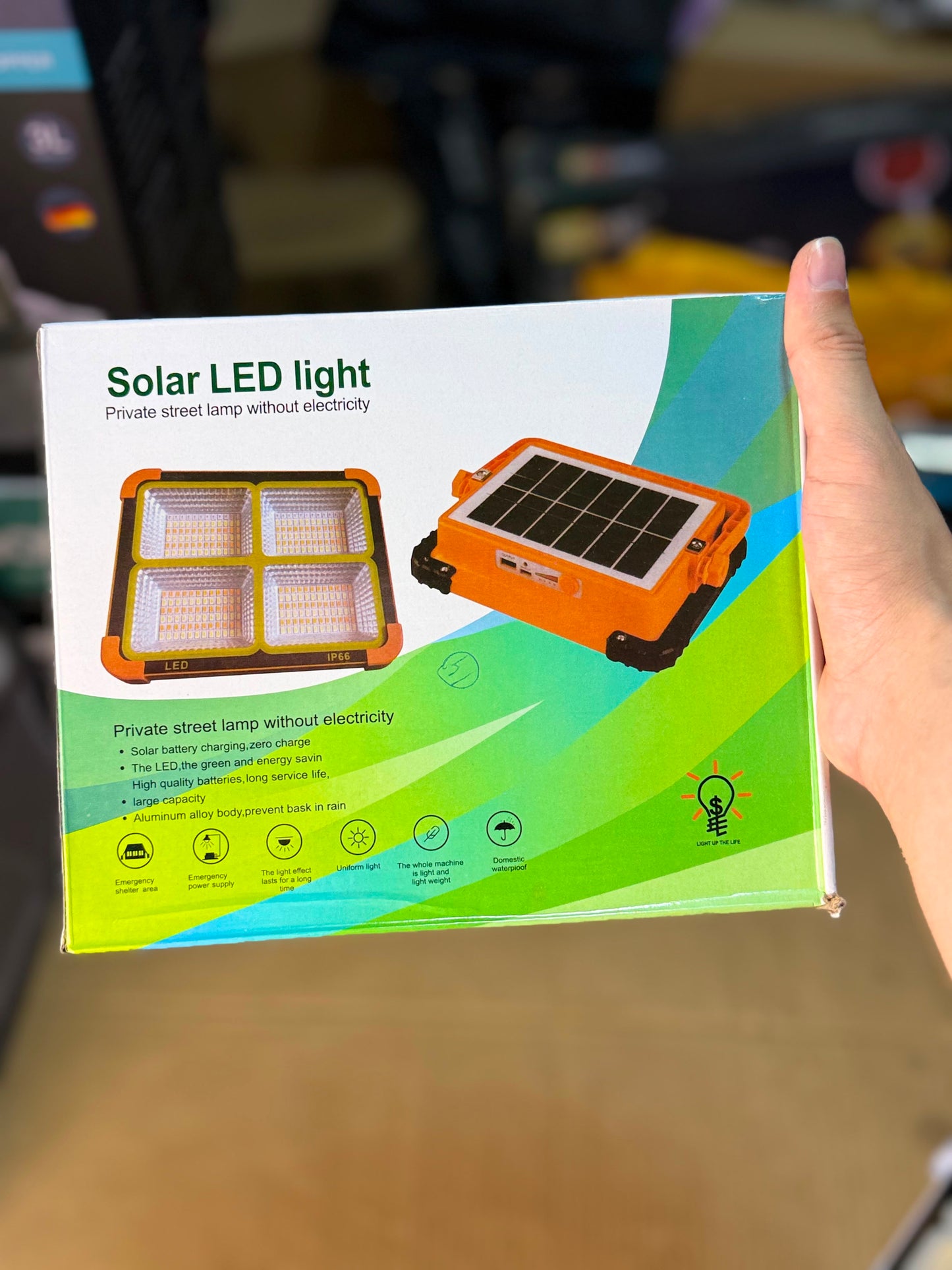 Solar LED light