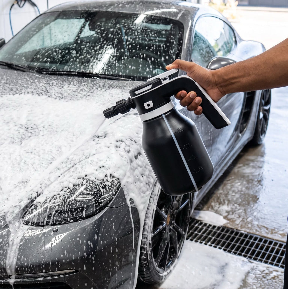Snow Foam 2L Electric Foam Sprayer – Portable Car Wash Foam Gun