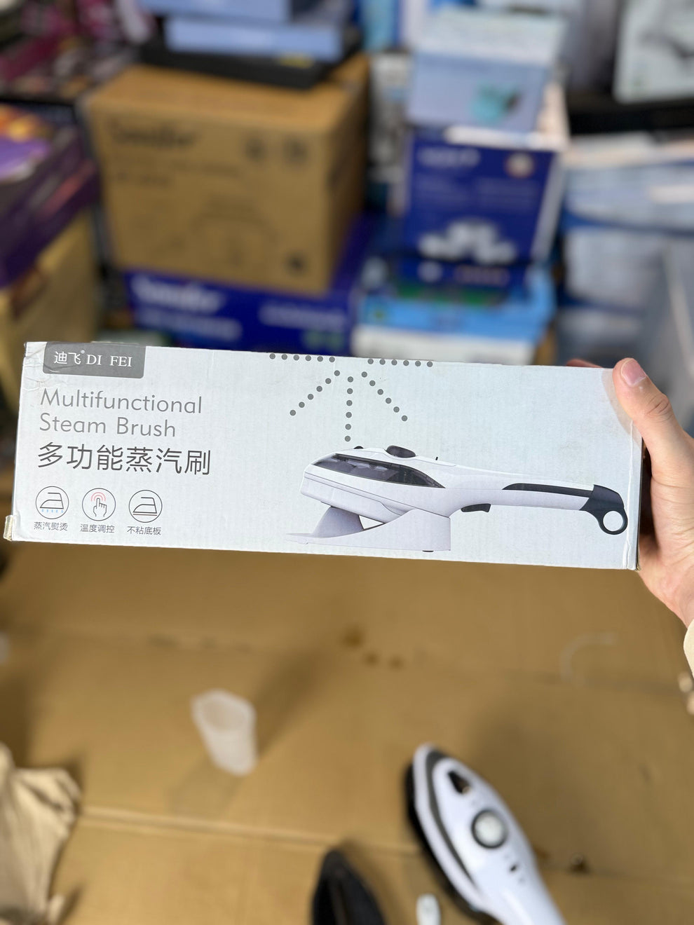 Multiple functions stema brush