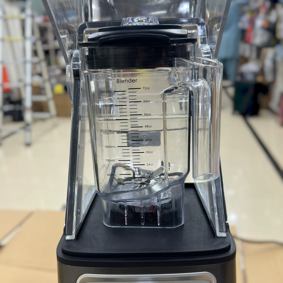 UAKEEN 2.0L Commercial Soundproof Blender | 2000W Heavy Duty Ice Crusher & Smoothie Maker (Model ZL-2404