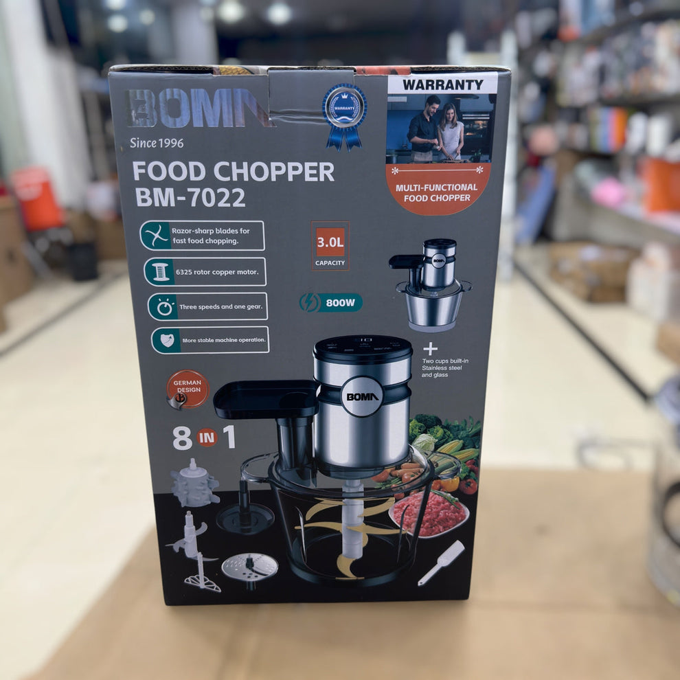 BOMA 8 in 1 Food Chopper BM-7022 800W