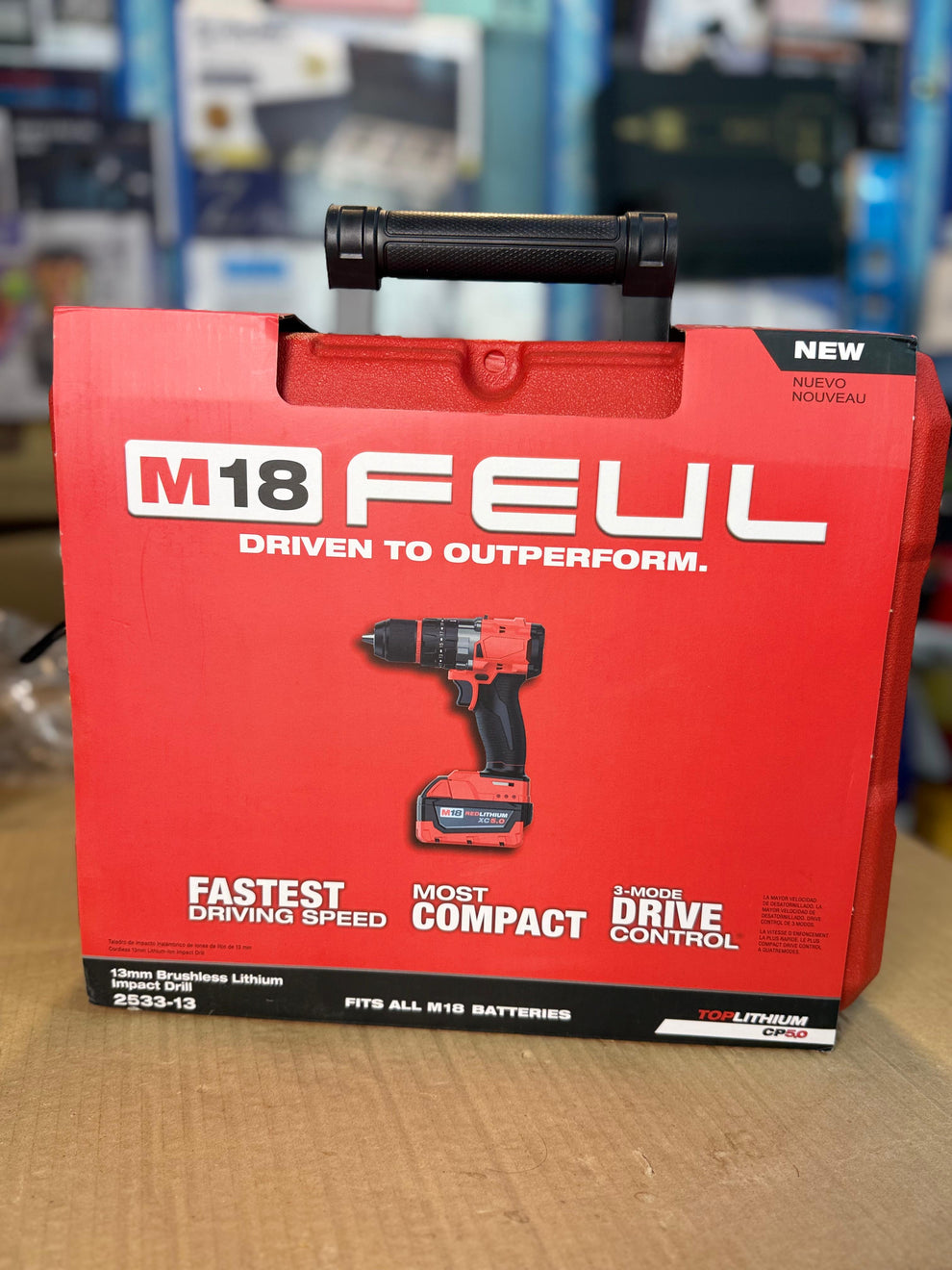 Milwaukee 88v powerful drll machine brushless motor