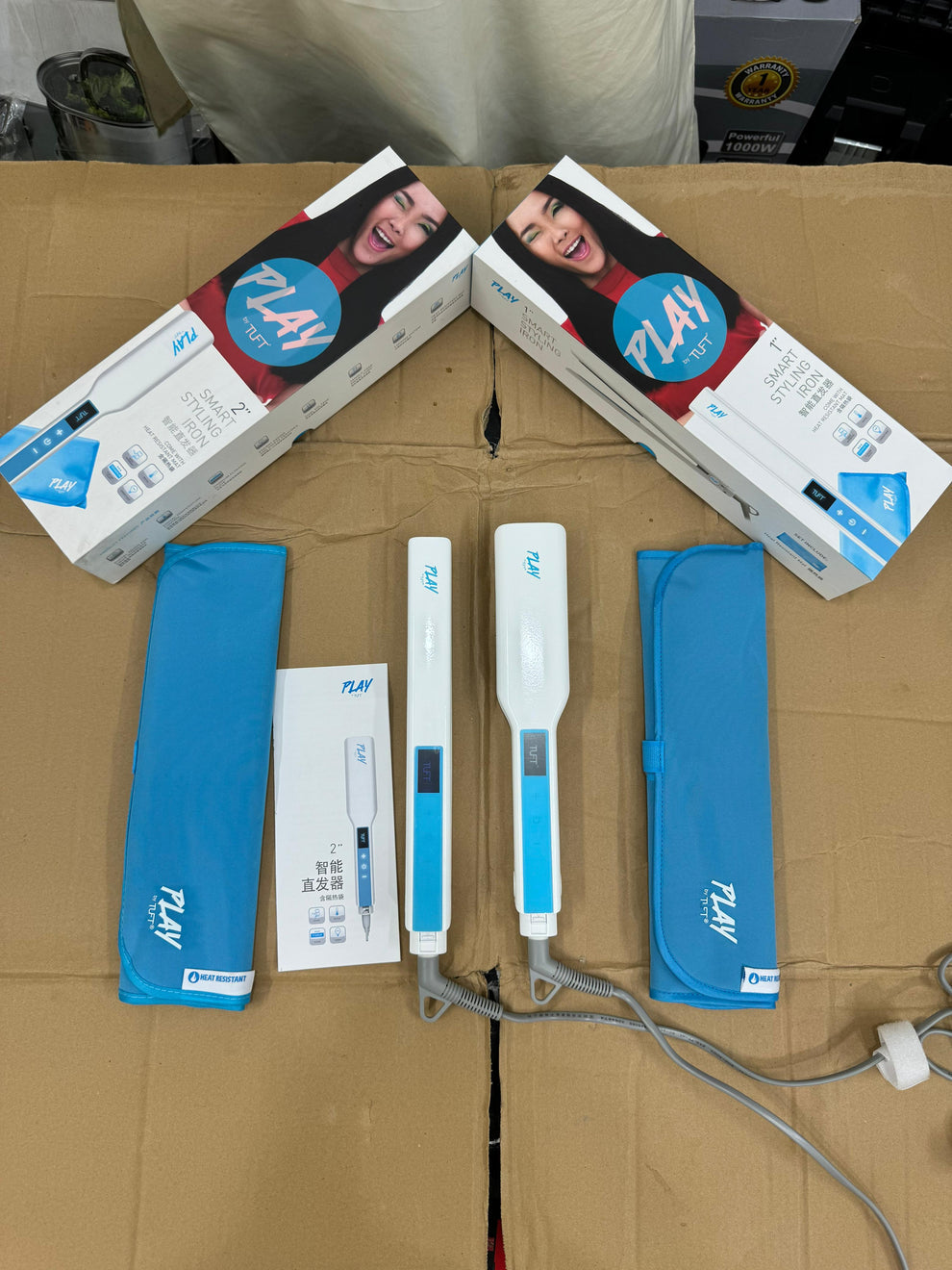 Singapore import play professional hair straightener
