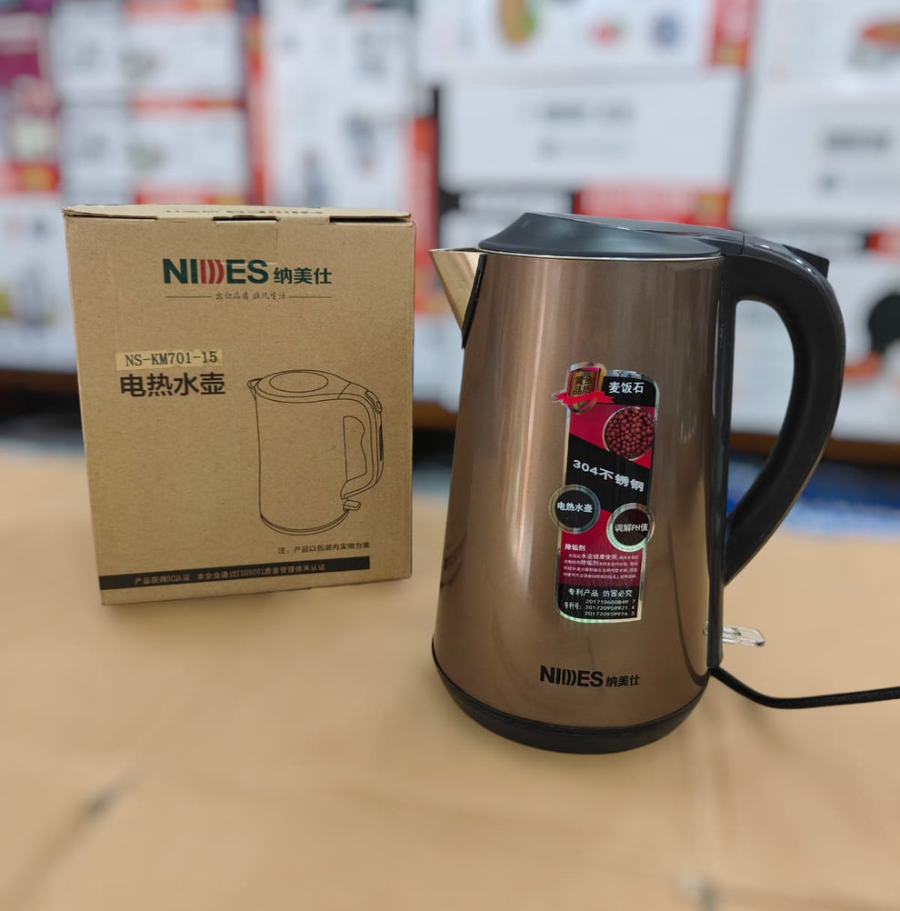 NIIDES Heating Stones Electric Kettle KM-701 . 1.5L