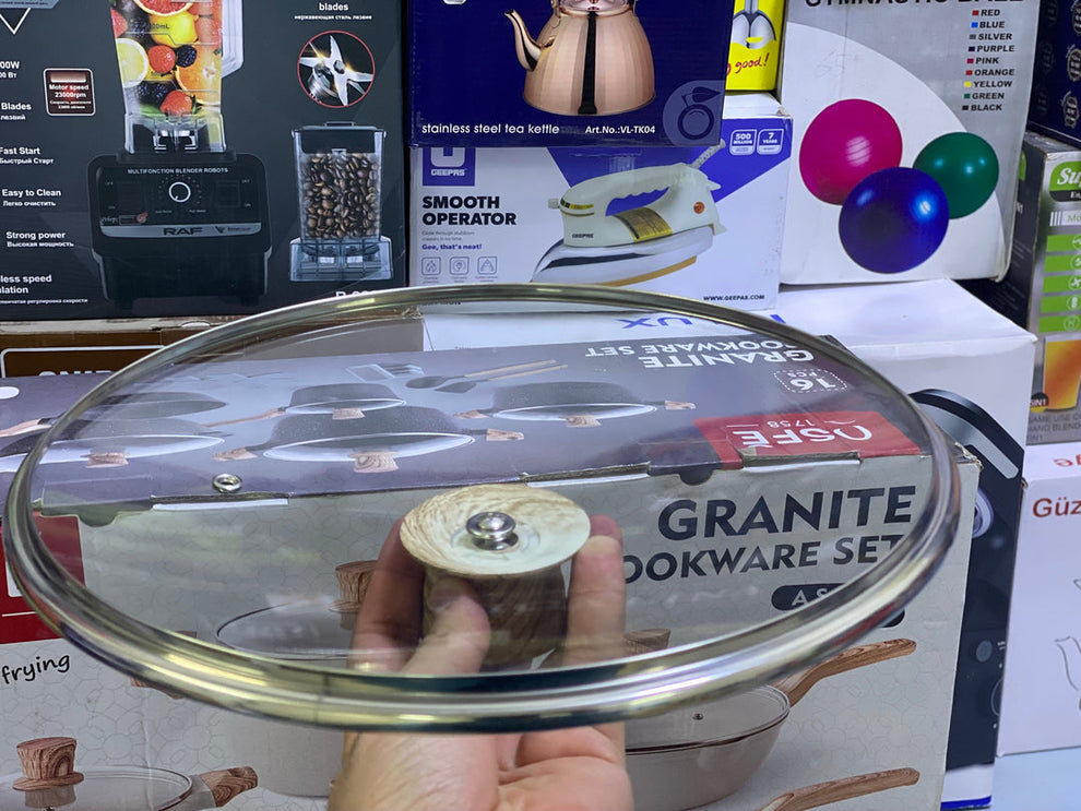 16 Pieces granite Cookware Set High quality