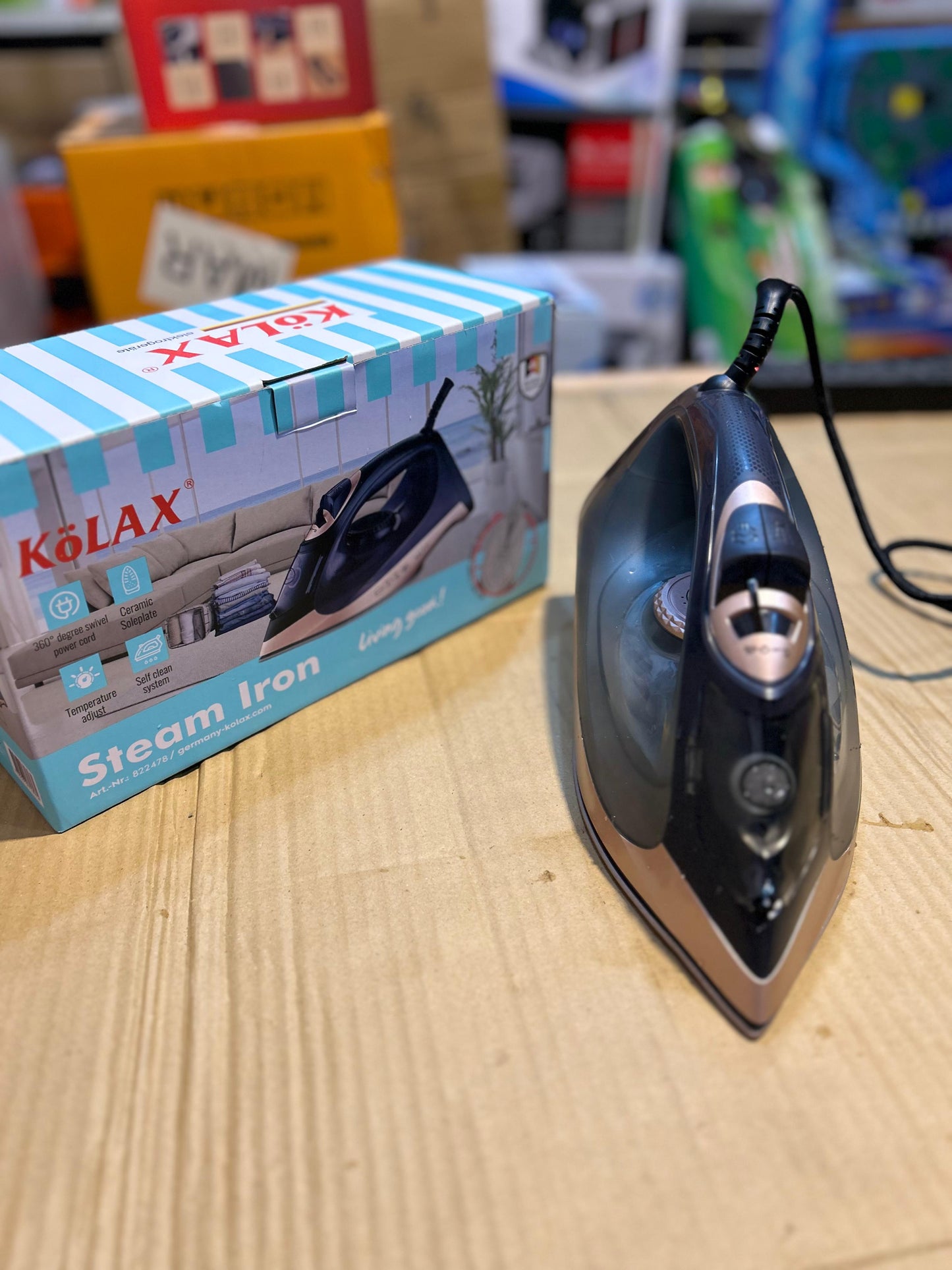 KOLAX Germany 🇩🇪 Steam iron 
#kolaxiron