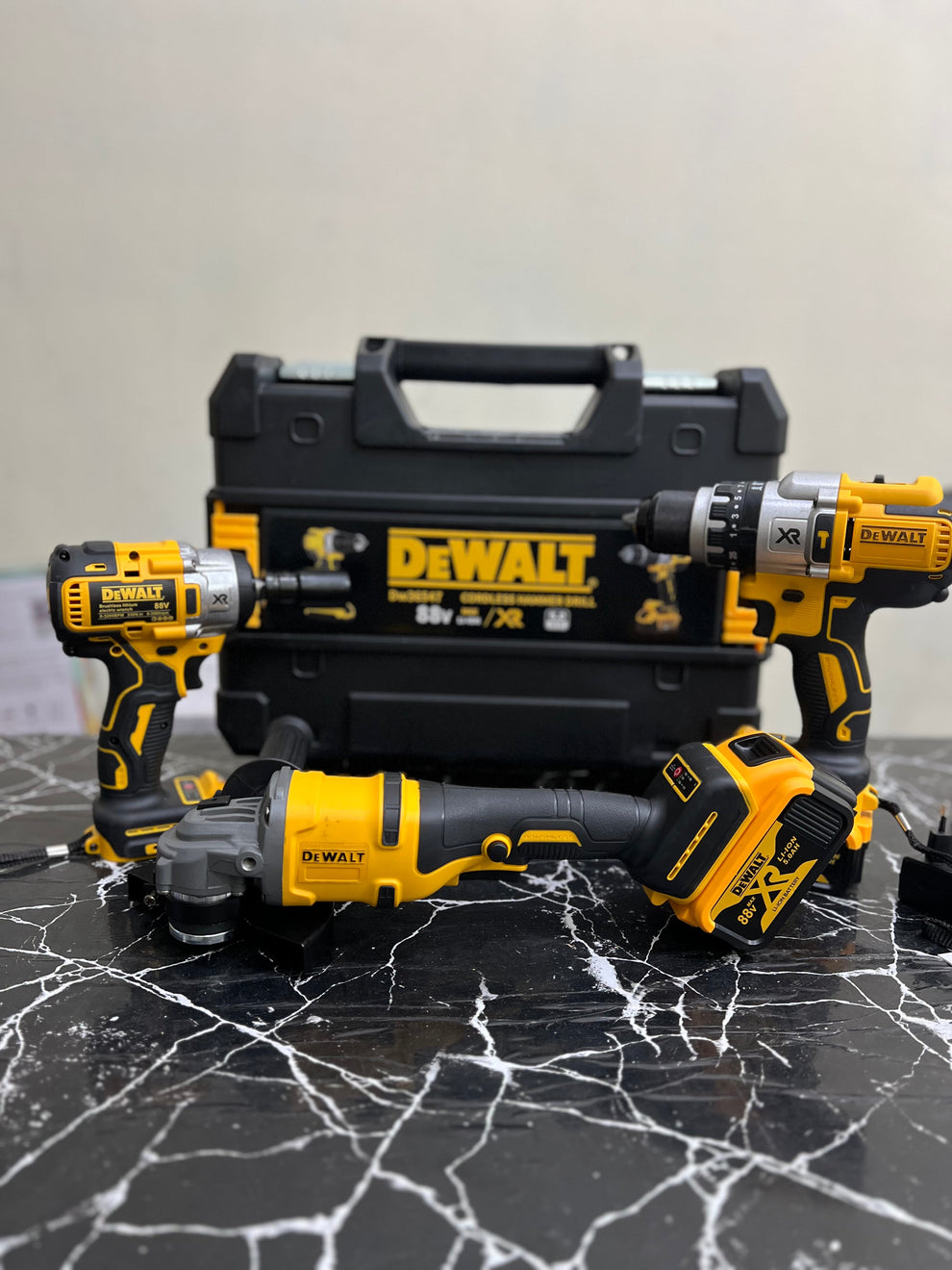 DeWalt 3-in-1 Cordless Drill Machine Set